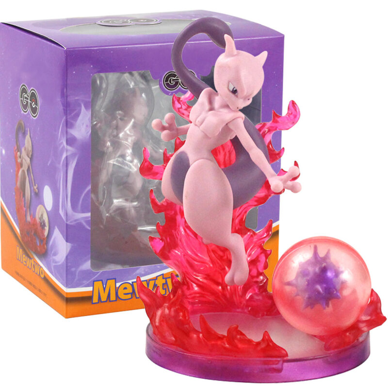 Anime Figures Pokemon Mewtu Figure