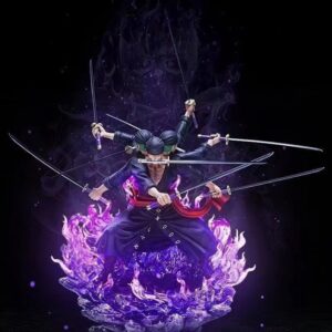 One Piece Figures Rononoa Zoro Wano Land Three Heads and Six Arms Nine Knives