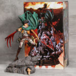 Anime Figures Attack On Titan Figure Levi Ackerman Battle Damage