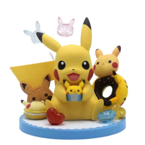 Pokemon Figures Pikachu Donut Scene Collection