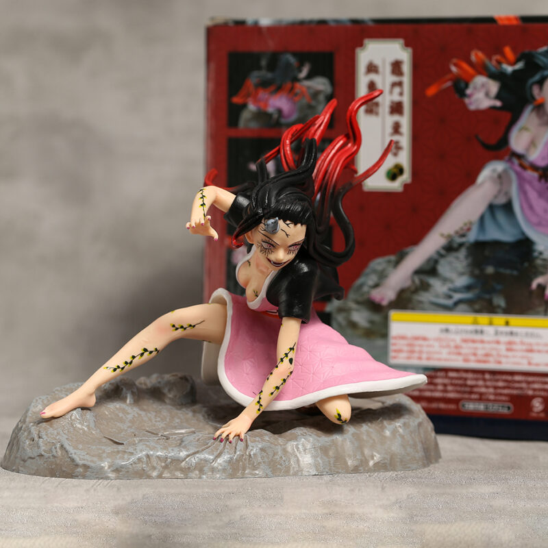 Anime Figures Demon Slayer Battle Nezuko Kamado Blood Demon Figure