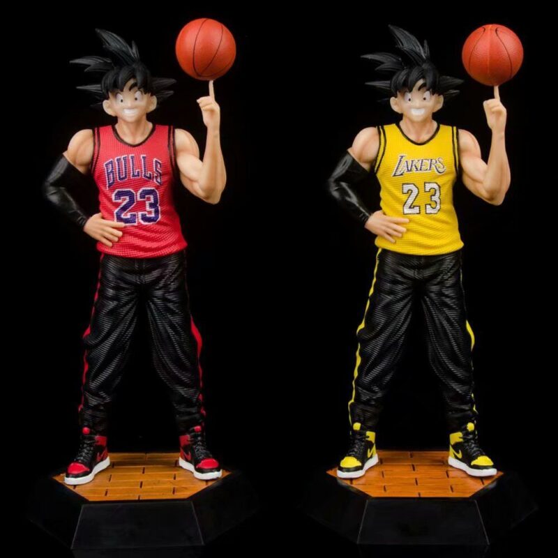 Anime Figures Dragon Ball Goku Buu Kakarotto Basketball Figure