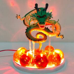 Anime Figures Dragon Ball Z Shenlong Led Night Lights Figure